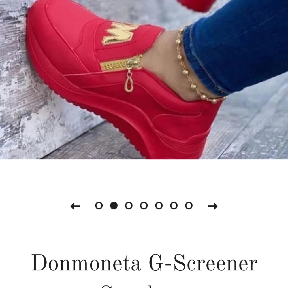 Women's, Size 8, Donmoneta Sneakers